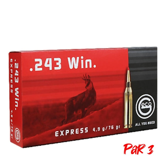 Balles Geco Express - Cal. 243 Win. 2317834P3