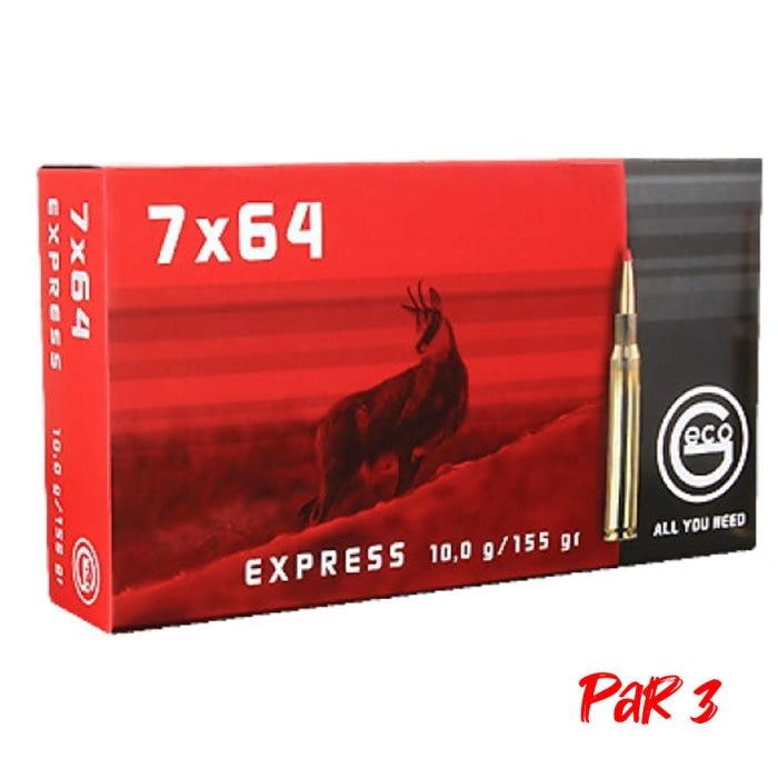Balles Geco Express - Cal. 7x64 2317840P3