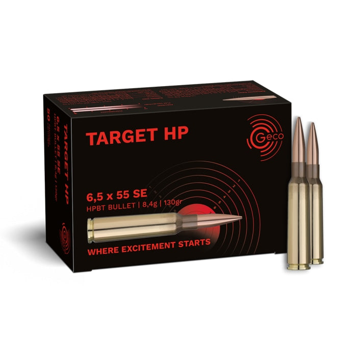 Balles Geco Target HP - Cal. 6.5x55 SE 2421510