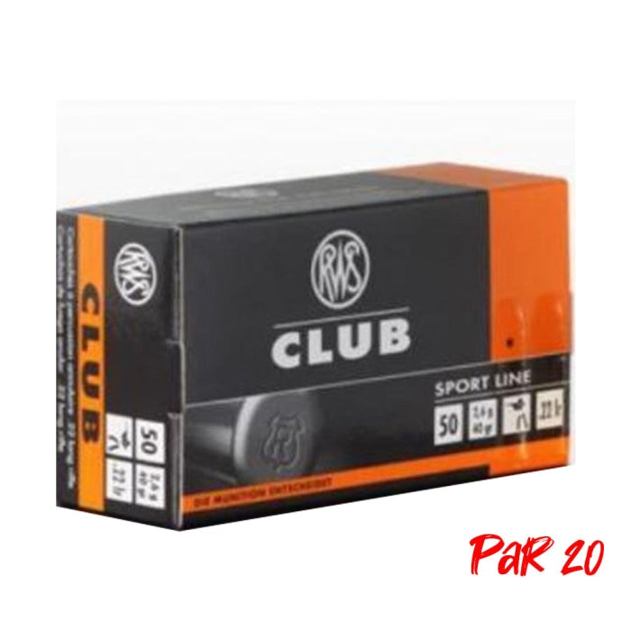 Balles RWS club - Cal. 22LR 2132885P20