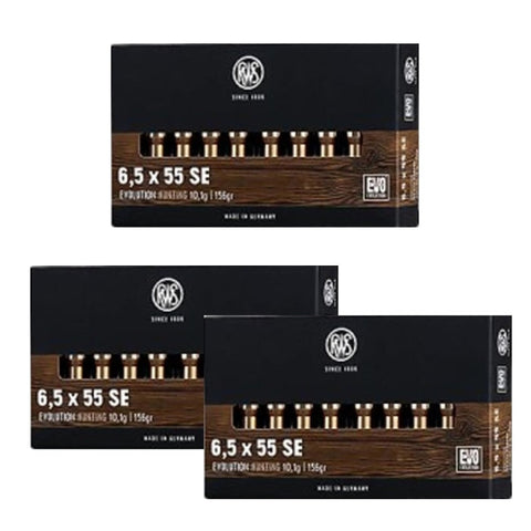 Balles RWS EVO 10.1 g - Cal. 6.5x55 SE 2318556P3