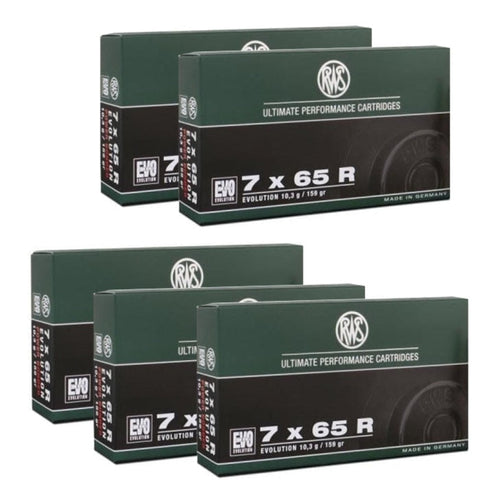 Balles RWS EVO 10.3 g - Cal. 7x65 R 2315432P5