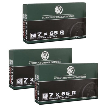 Balles RWS EVO 10.3 g - Cal. 7x65 R 2315432P3