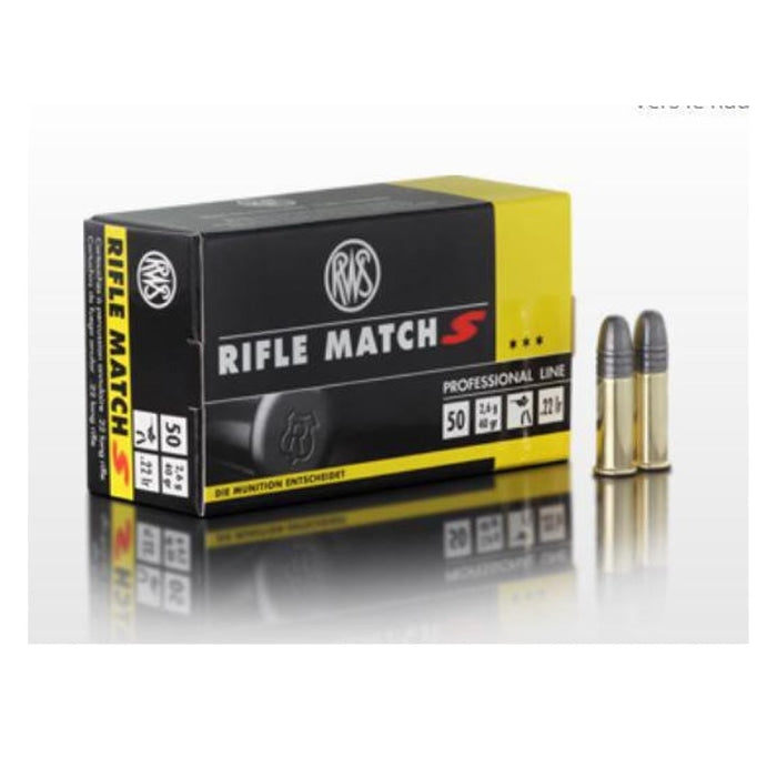 Balles RWS Rifle Match S - Cal. 22LR 2314372