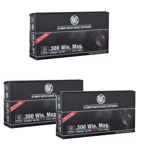 Balles RWS Target Elite Plus 12.3 g - Cal. 300 Win mag 2403866P3