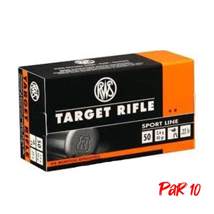 Balles RWS Target Rifle - Cal. 22LR 2132478P10