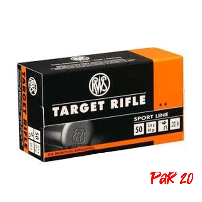 Balles RWS Target Rifle - Cal. 22LR 2132478P20