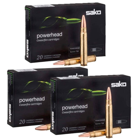 Balles Sako PowerHead II Barnes TTSX - Cal. 8x57 JS 62200796P3