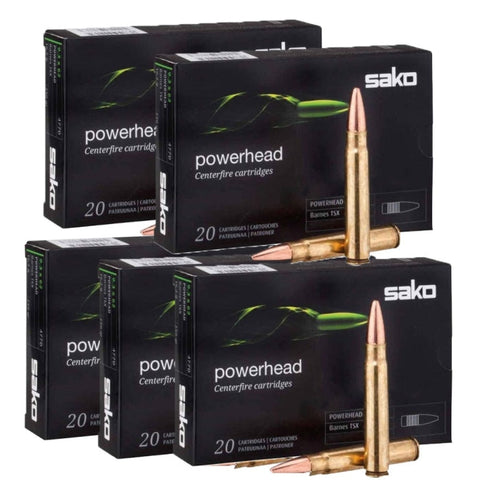 Balles Sako PowerHead II Barnes TTSX - Cal. 8x57 JS 62200796P5