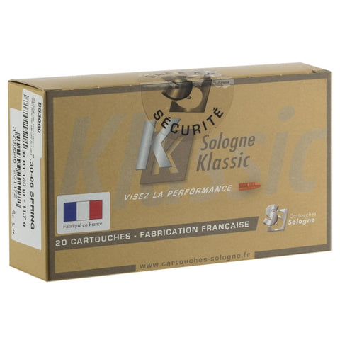 Balles Sologne - Cal. 30-06 Springfield BG3060