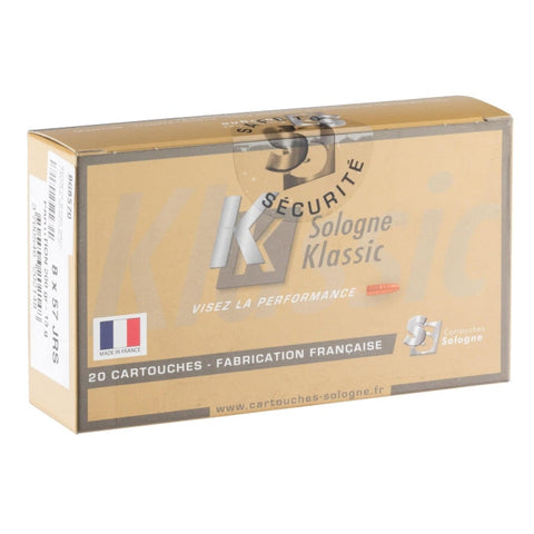 Balles Sologne - Cal. 8x57 JRS BG8570