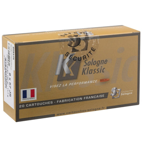 Balles Sologne - Cal. 8x57 JS BG8575