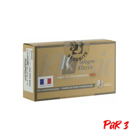 Balles Sologne Nosler Ballistic TIP - Cal. 300 Win Mag BG3000P3