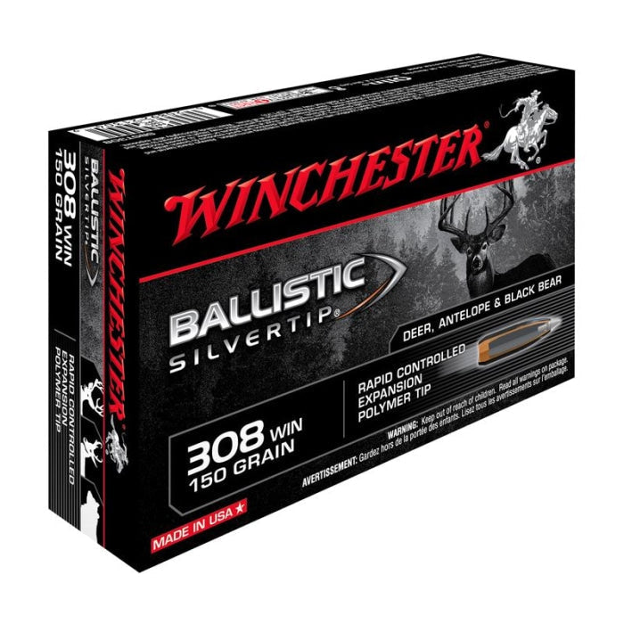 Balles Winchester Ballistic Silvertip - Cal. 308 Win. CSBST308
