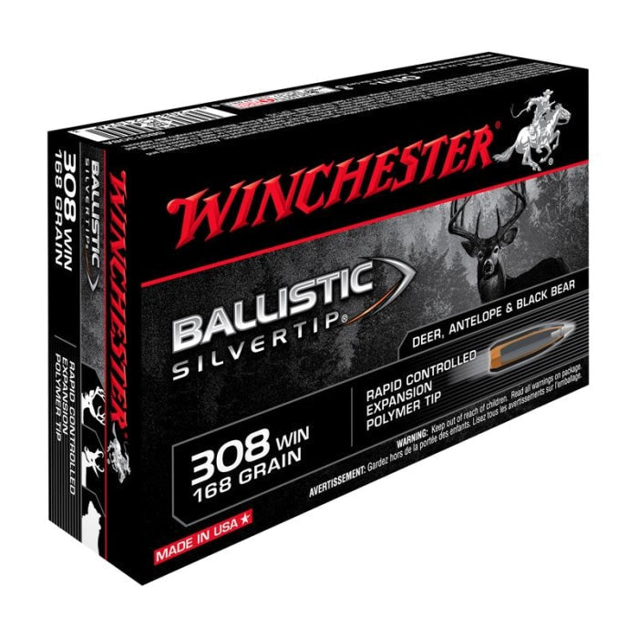 Balles Winchester Ballistic Silvertip - Cal. 308 Win. CSBST308A