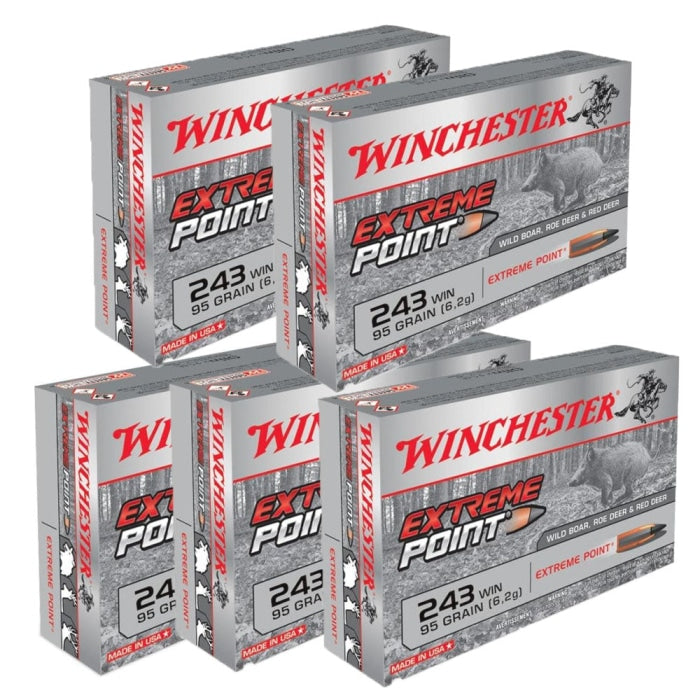 Balles Winchester Extreme Point - Cal. 243 Win. CX243XPP5
