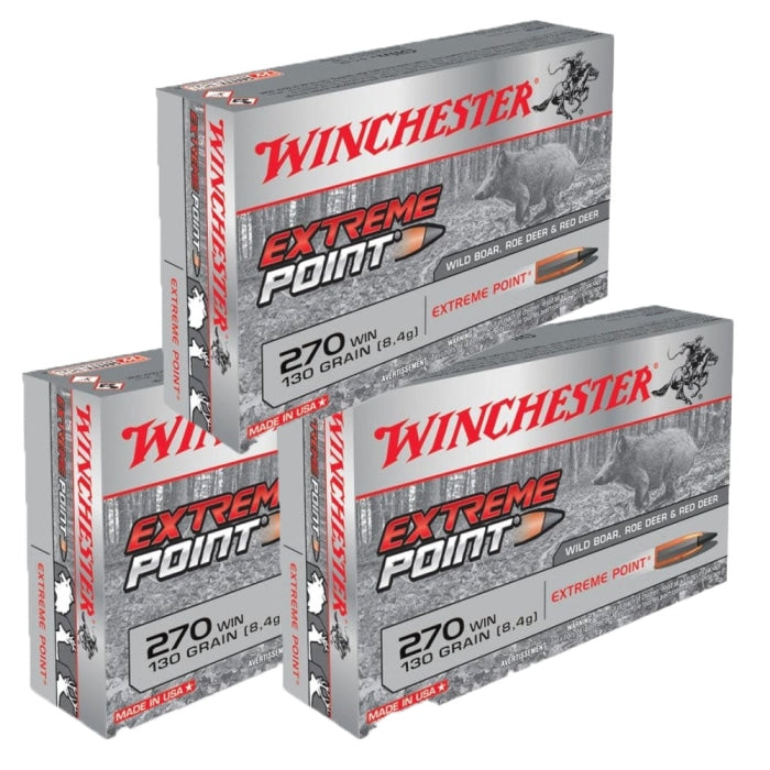Balles Winchester Extreme Point - Cal. 270 Win. CX270XPP3