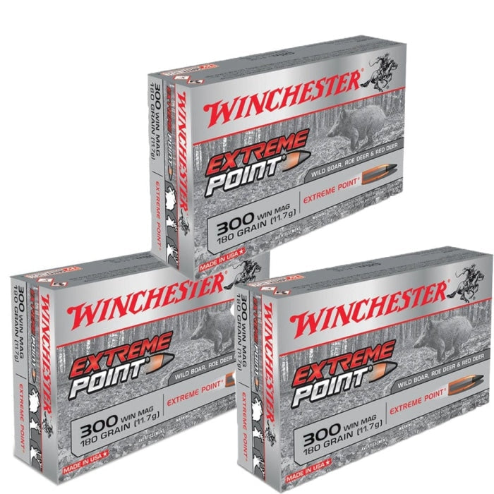 Balles Winchester Extreme Point - Cal. 300 Win. Mag. CX300XP1P3