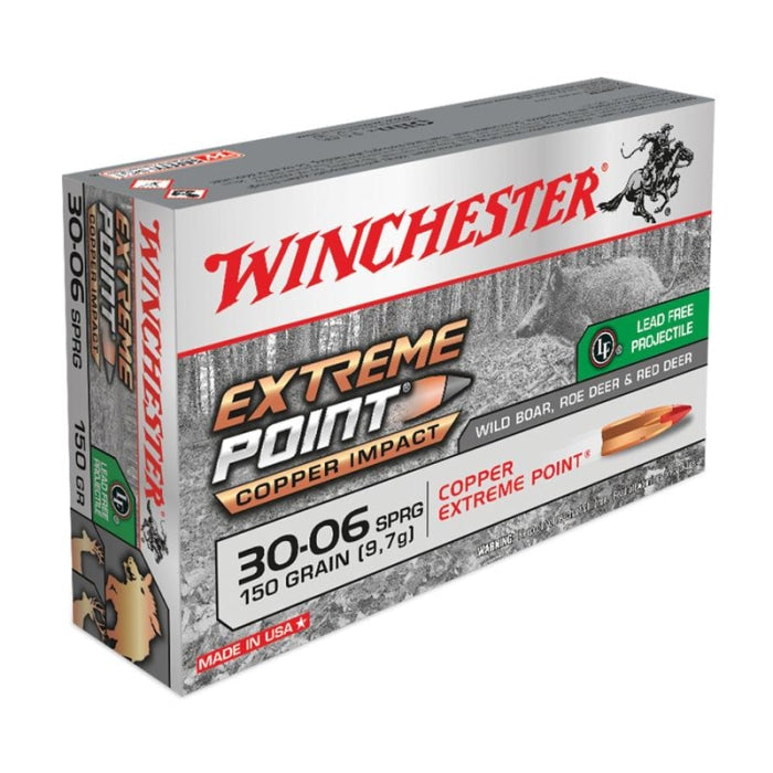 Balles Winchester Extreme Point Lead Free - Cal. 30-06 Springfield