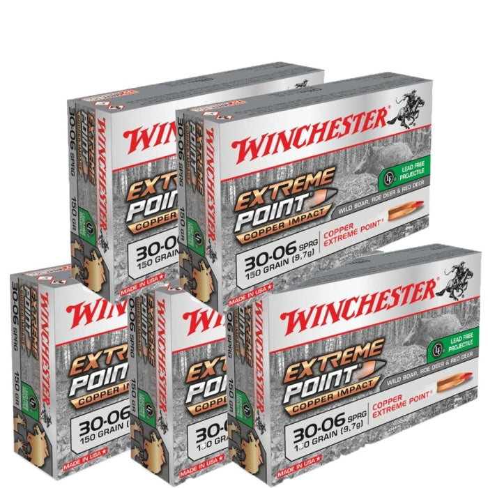 Balles Winchester Extreme Point Lead Free - Cal. 30-06 Springfield