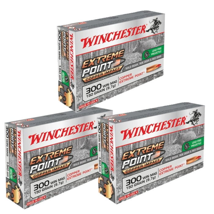 Balles Winchester Extreme Point Lead Free - Cal. 300 Win. Mag.