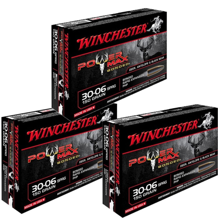 Balles Winchester Power Max Bonded - Cal. 30-06 Springfield