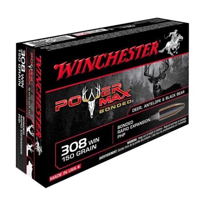 Balles Winchester Power Max Bonded - Cal. 308 Win. CX3085BP