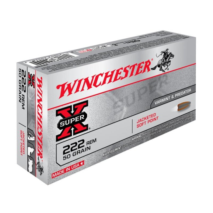 Balles Winchester Power Point - Cal. 222 Rem. CX222R