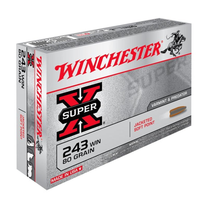 Balles Winchester Power Point - Cal. 243 Win. CX2431