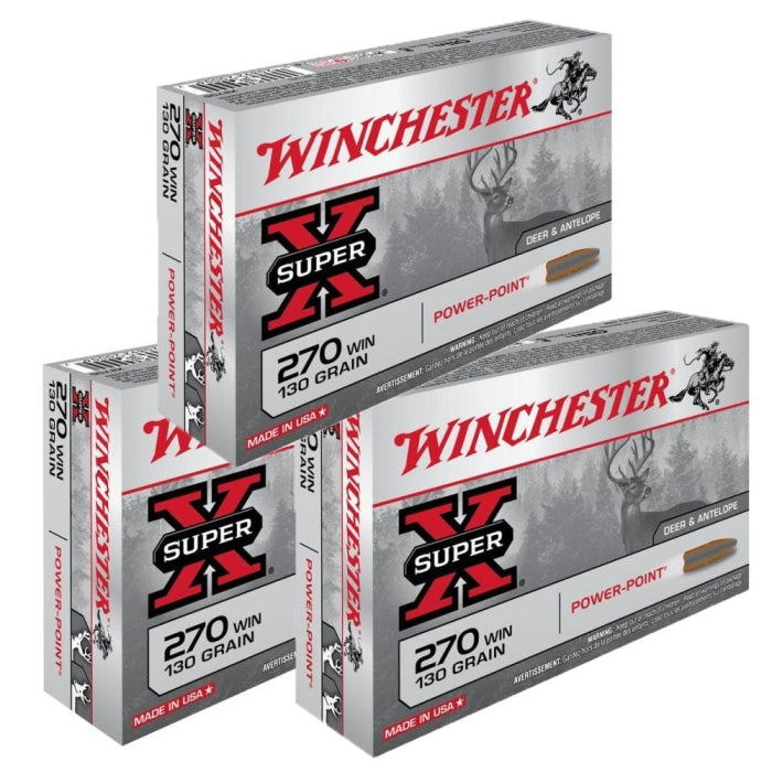 Balles Winchester Power Point - Cal. 270 Win. CX2705P3