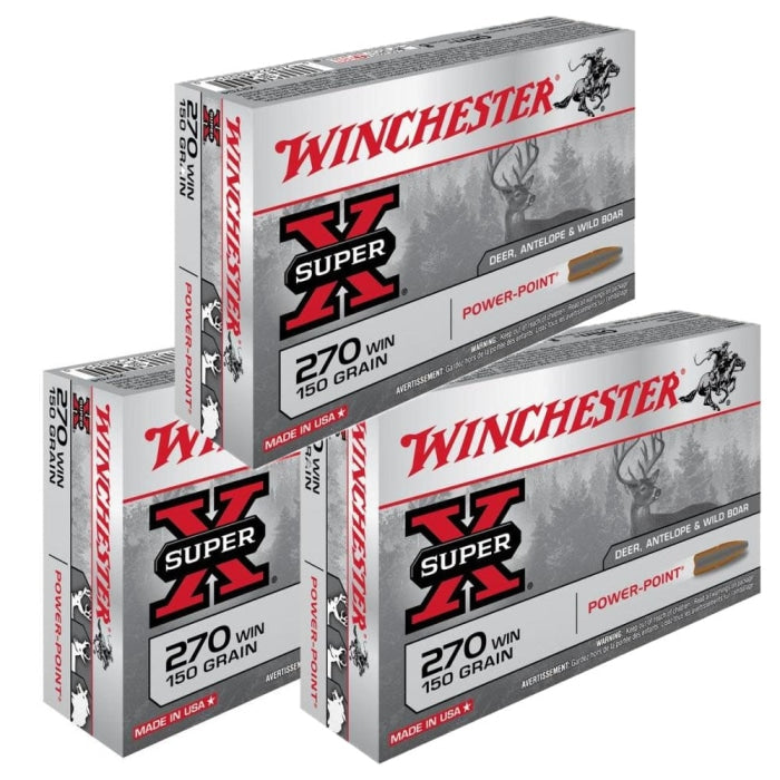 Balles Winchester Power Point - Cal. 270 Win. CX2704P3