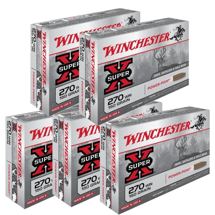 Balles Winchester Power Point - Cal. 270 Win. CX2704P5