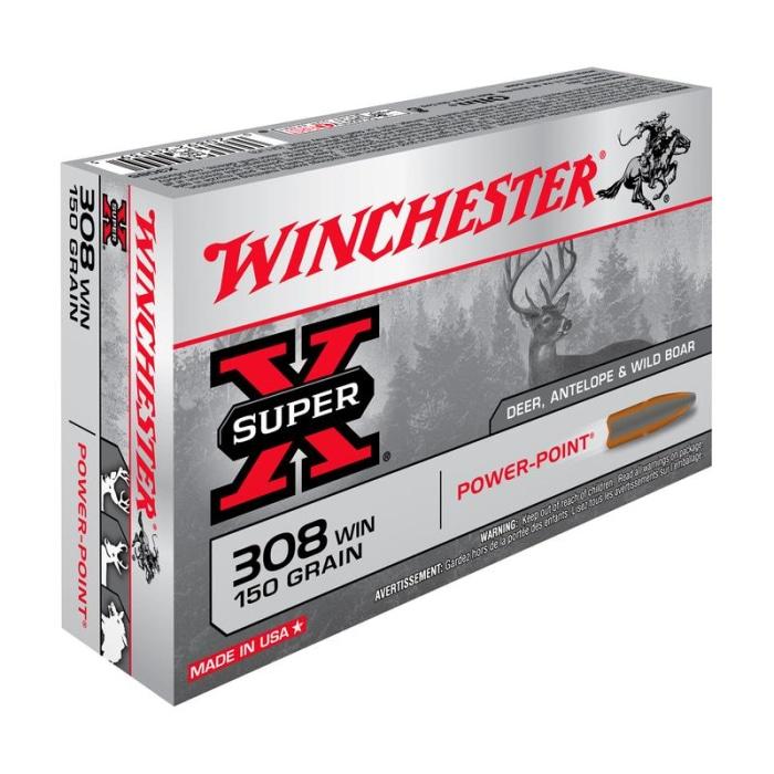 Balles Winchester Power Point - Cal. 308 Win CX3085