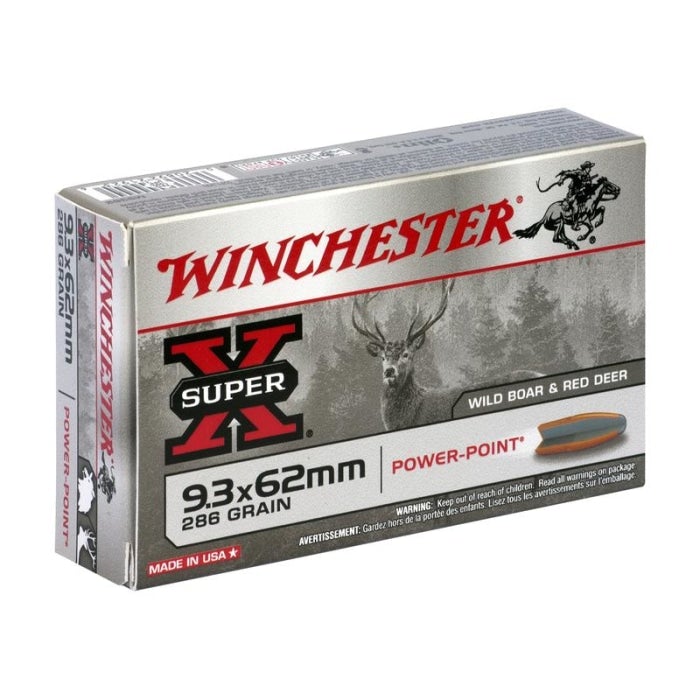 Balles Winchester Power Point - Cal. 9.3x62 CM9362