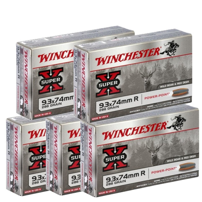 Balles Winchester Power Point - Cal. 9.3x74R CM9374RP5