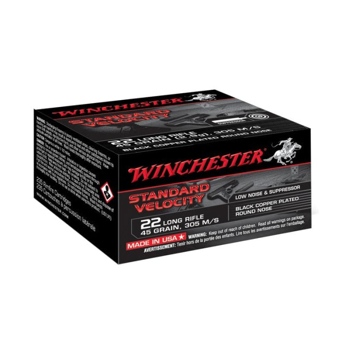 Balles Winchester Velocity Black CP - Cal. 22LR CS22LRTSVE