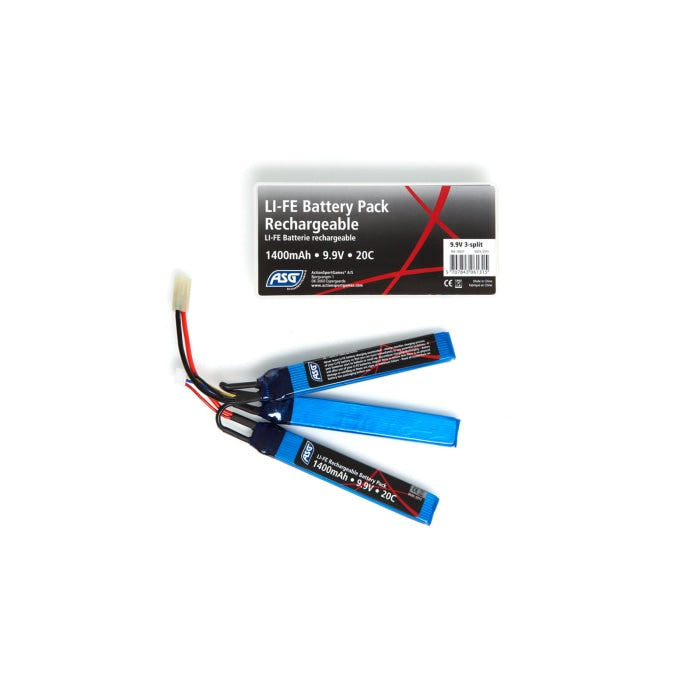 Batterie ASG Li-Fe 9.9V 1400mAh - 3 Sticks 18207