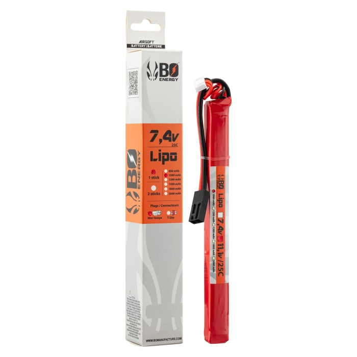Batterie BO Manufacture 1 Stick Lipo 2S - 7.4V A63037