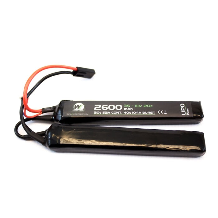 Batterie LiPo 2 éléments Nuprol - 7,4 v/2600 mAh A69669