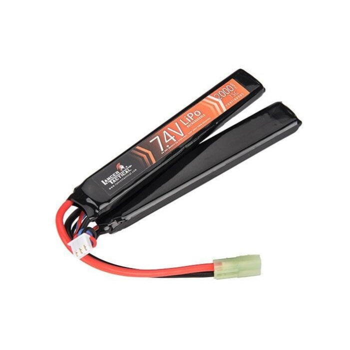 Batterie Lipo 7,4V 2000mAh 15C double stick A68789