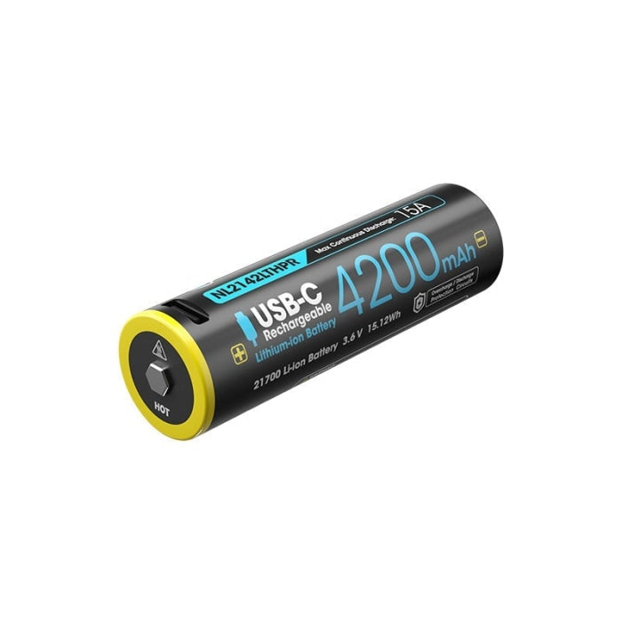 Batterie Nitecore 21700 Basse Température NL2142 NCNL2142LTHPR