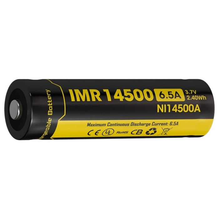 Batterie Nitecore IMR Li-Mn 14500 - 650mAh NCIMR14500