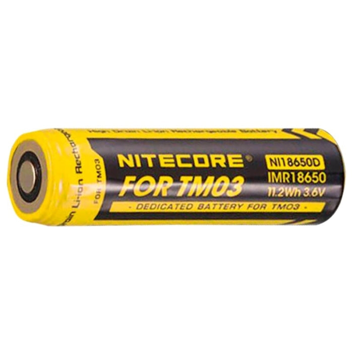 Batterie Nitecore Li-ion 18650 pour TM03 NCNI18650D