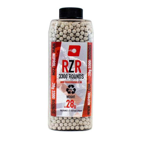 Billes airsoft Nuprol rzr bio Par 3300 - Cal. 6 mm Bb’s BB9137