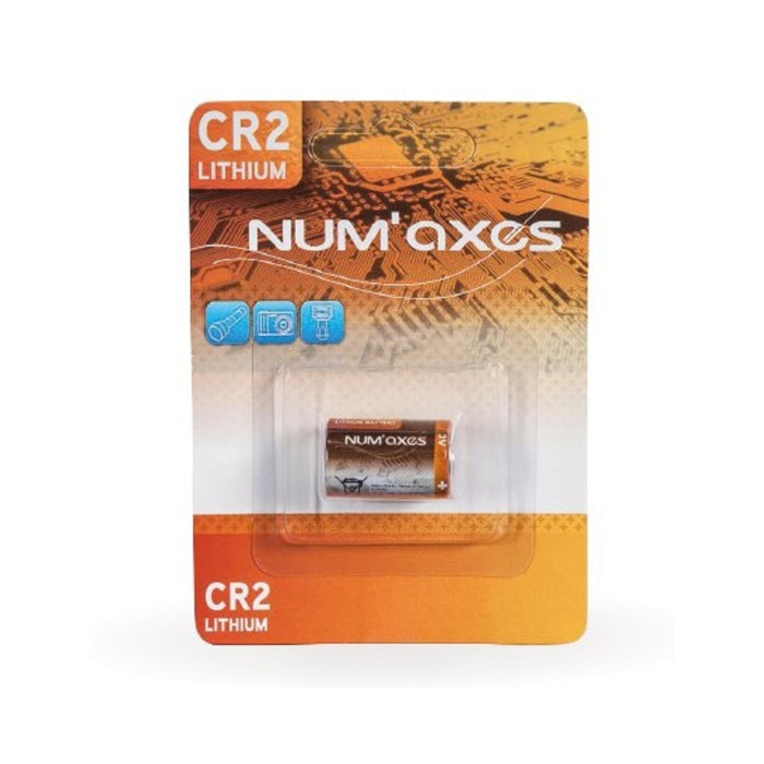 Blister 1 pile Num’Axes - CR2 lithium 3 V NUM800
