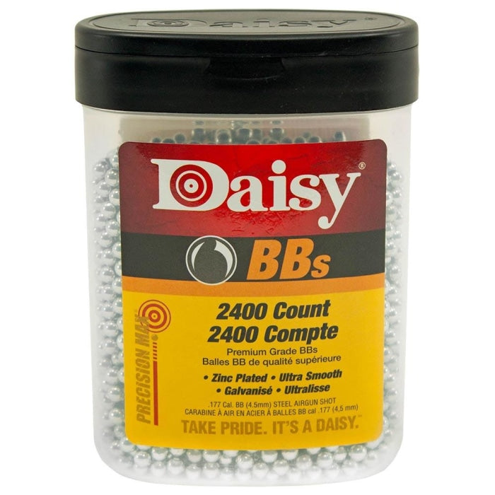 Boîte billes acier Daisy BB’s - Cal. 4.5 - Par 2400 PB5001
