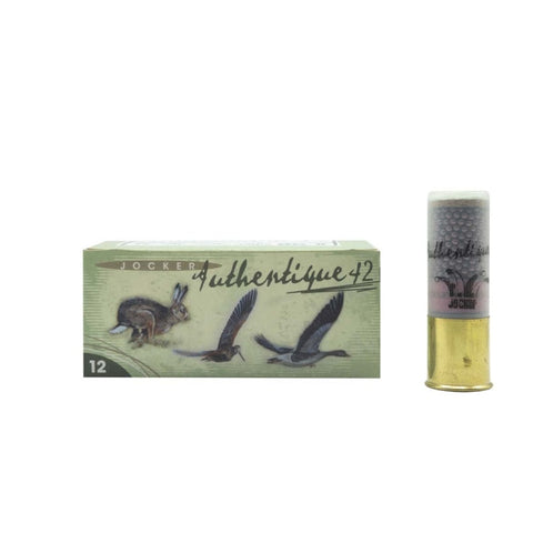Boite de 10 Cartouches Jocker Authentique 42 BG - Cal. 12/70/25