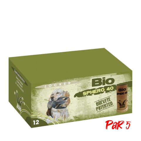 Boite de 10 Cartouches Jocker Bio Sphero 40 BJ - Cal. 12/76/25