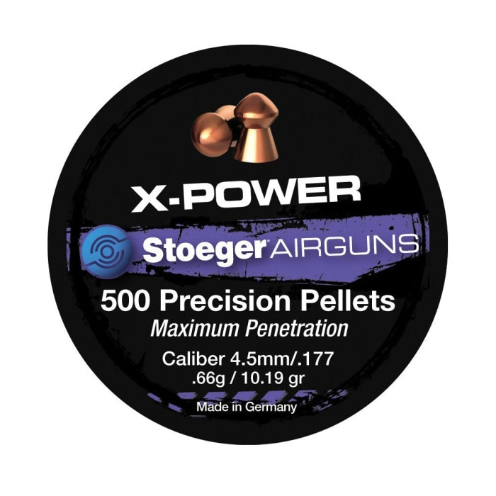 Boite de plombs Stoeger X-power 0.66 g - Cal. 4.5 61100047