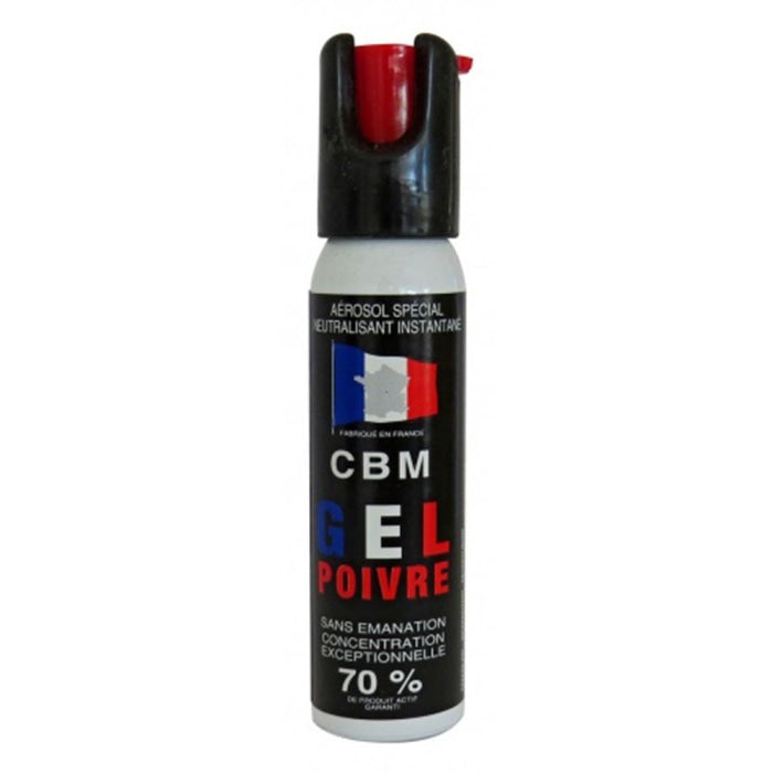 Bombe au poivre CBM Red pepper Capot 1/4 de tour - 25 ml 11309